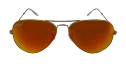 Ray Ban Aviator, Espejos, Naranja,3, Case